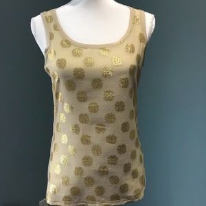The Limited Metallic Tank Top